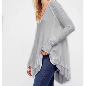 Free people white Laguna thermal